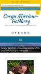 Mobile Screenshot of carynmirriamgoldberg.com